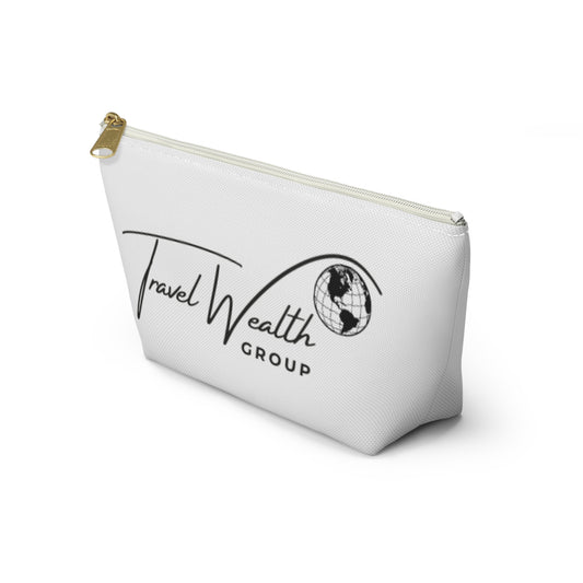 Travel Wealth Group Accessory Pouch - Stylish Organizer for Frequent Travelers