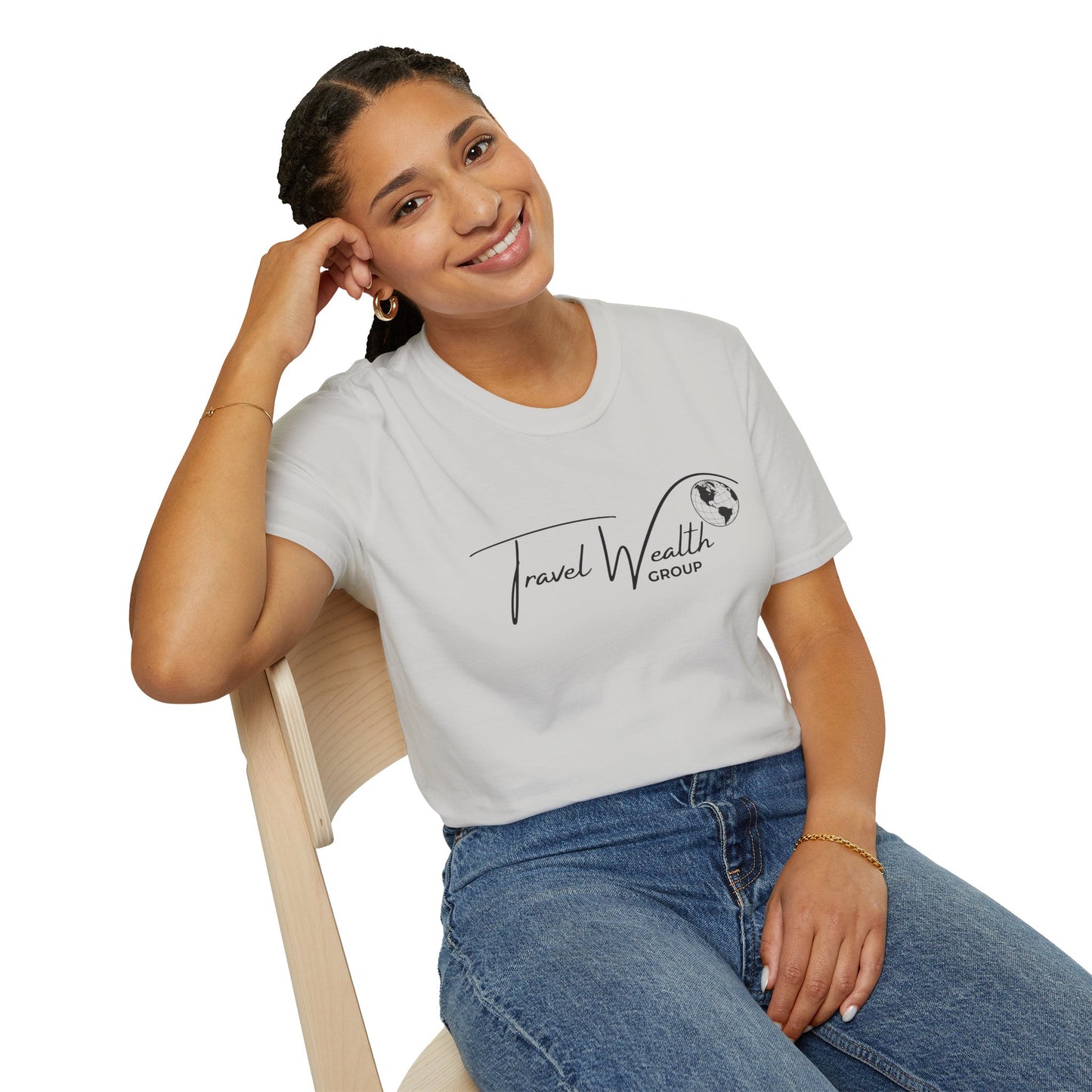 Plain Logo Unisex Softstyle T-Shirt