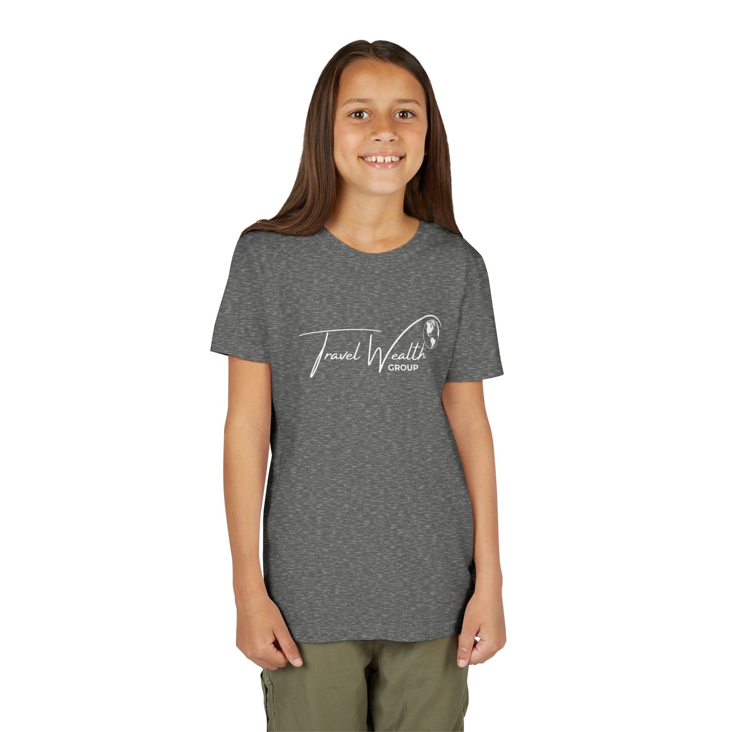 Youth My mom May talk About Travel Non- Stop Short Sleeve Tee