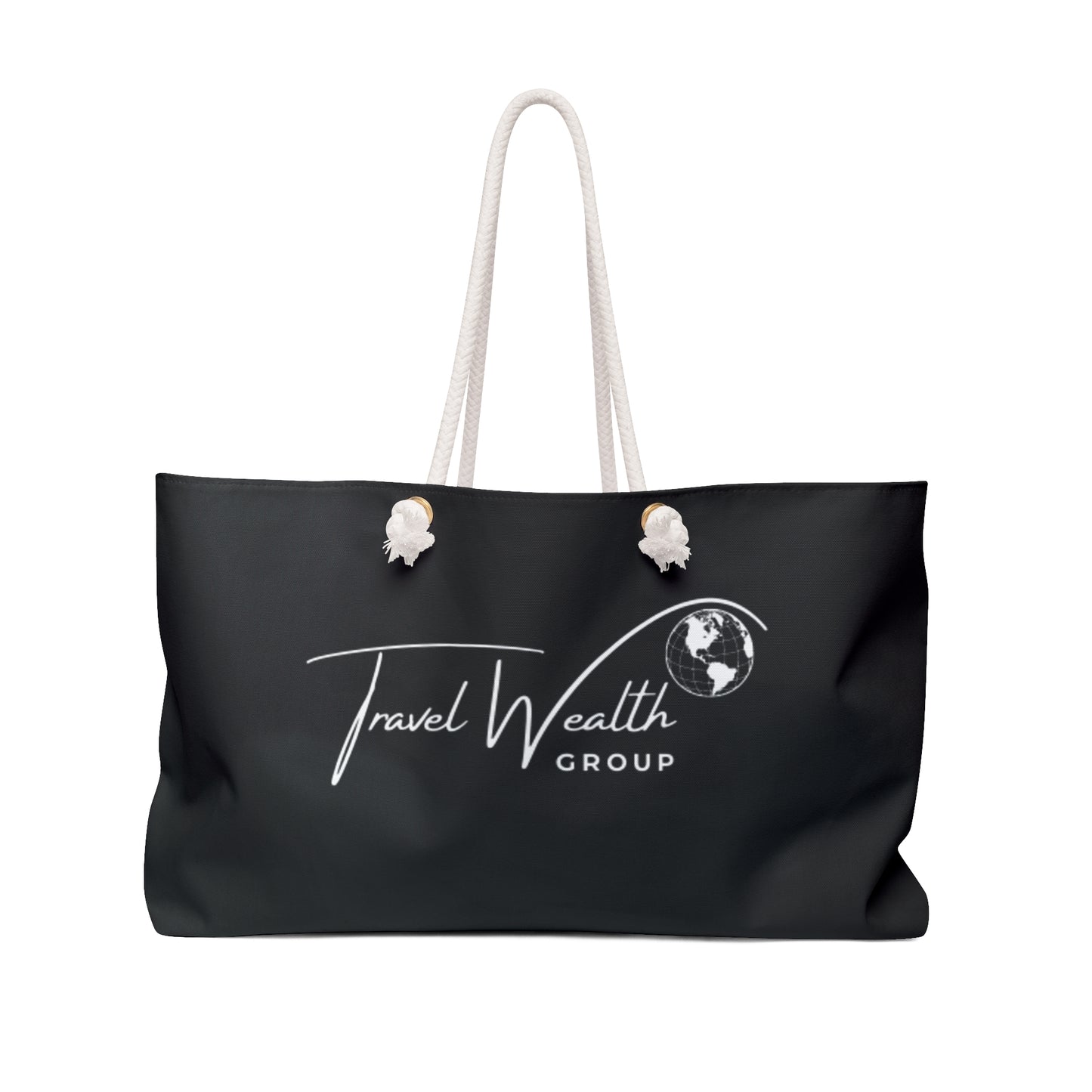 Travel Wealth Weekender Bag – Stylish Tote for Getaways & Adventures