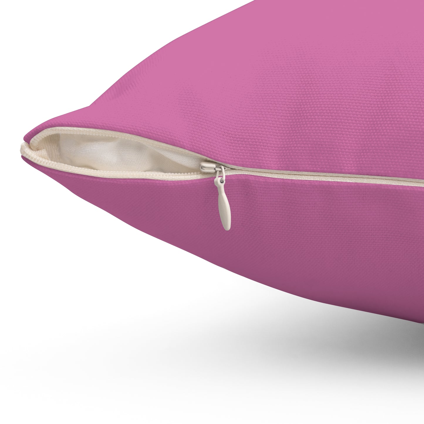 Logo Spun Polyester Square Pillow
