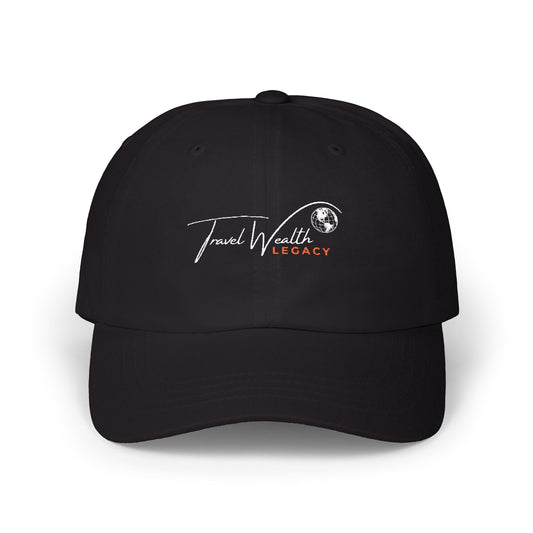 Legacy   Travel WealthClassic Dad Cap - Relaxed Black Baseball Hat