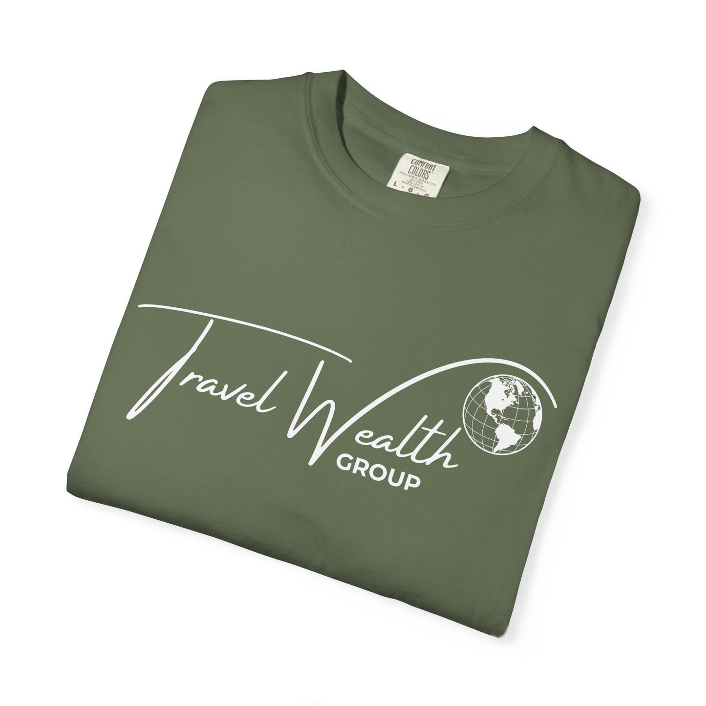 Unisex Garment-Dyed T-shirt I may Talk About Travel Non-Stop