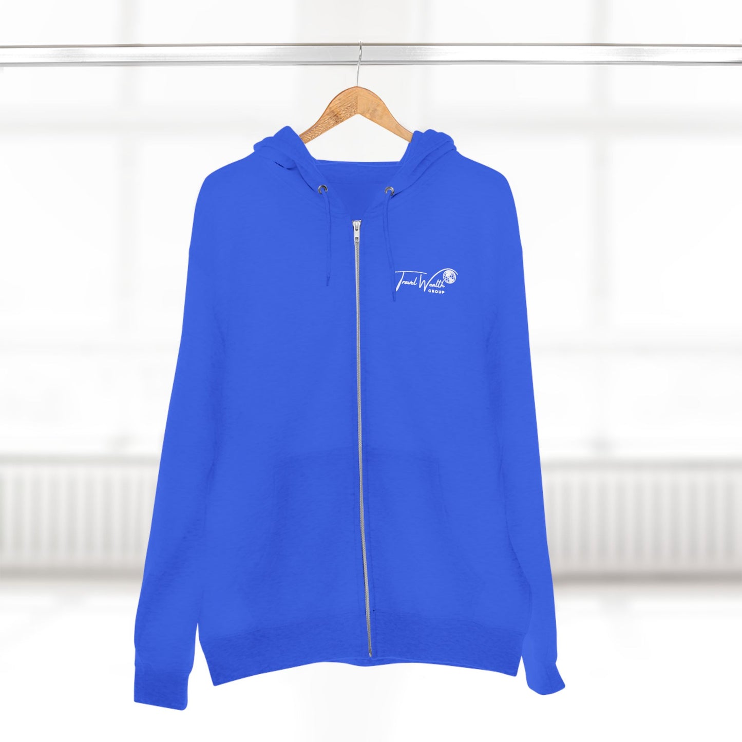 Unisex Zip Hoodie I May talk about travel Non- Stop