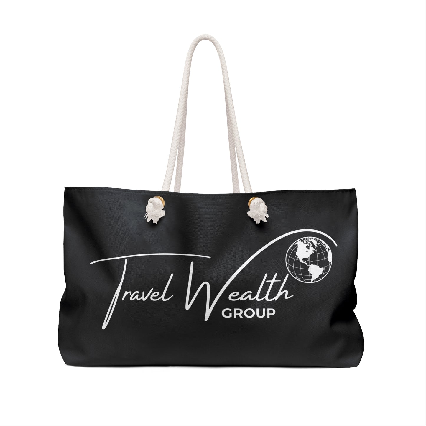 Travel Wealth Weekender Bag – Stylish Tote for Getaways & Adventures