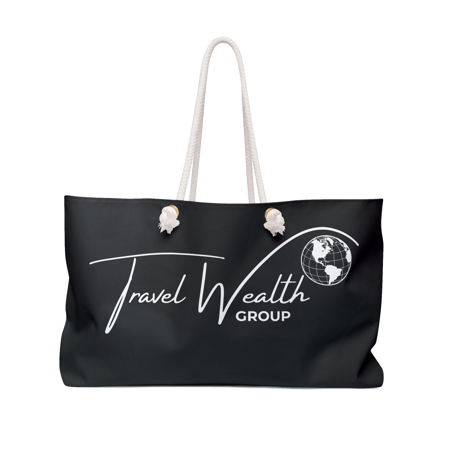Travel Wealth Weekender Bag – Stylish Tote for Getaways & Adventures