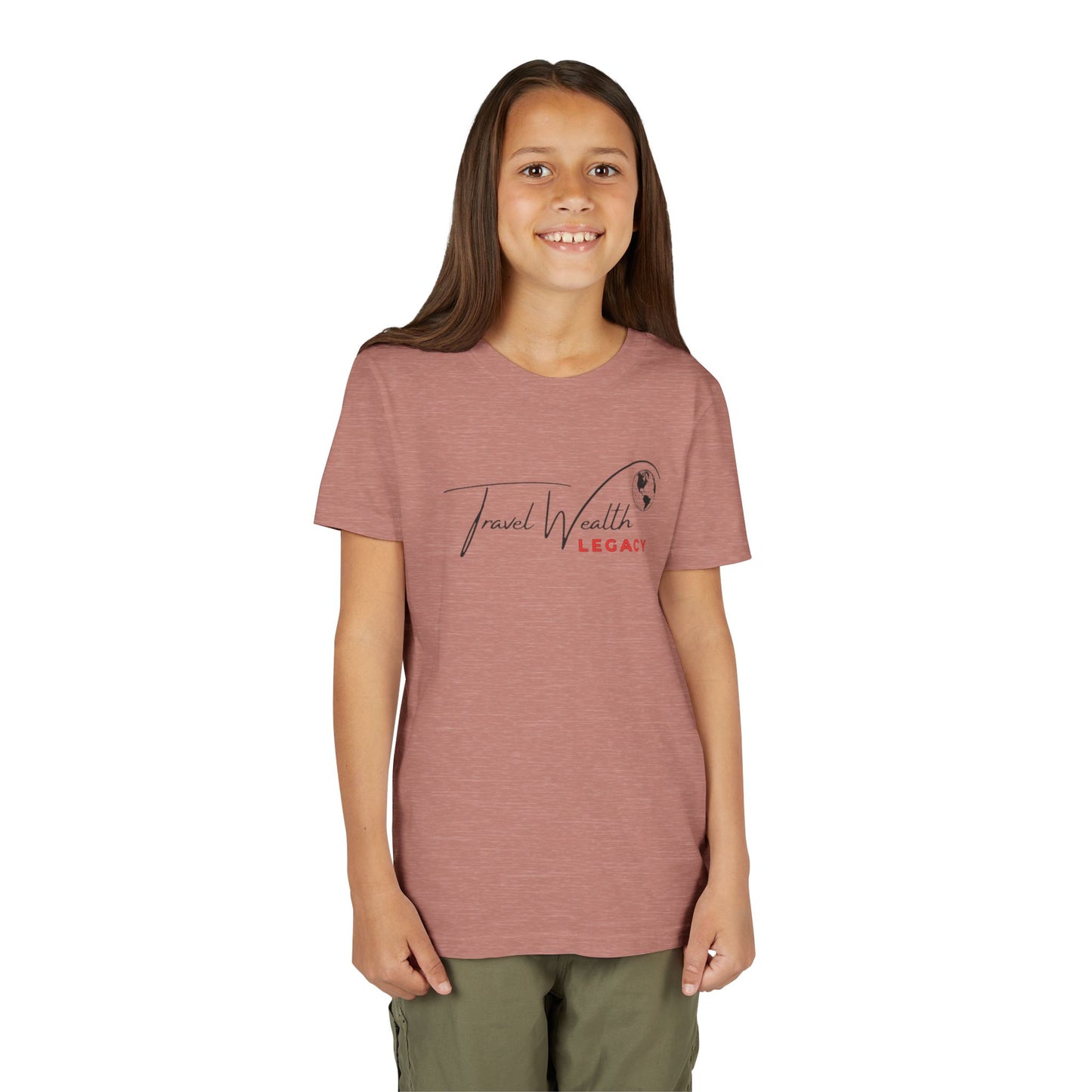 Legacy My Mom May Talk About Travel Non - Stop Youth Short Sleeve Tee