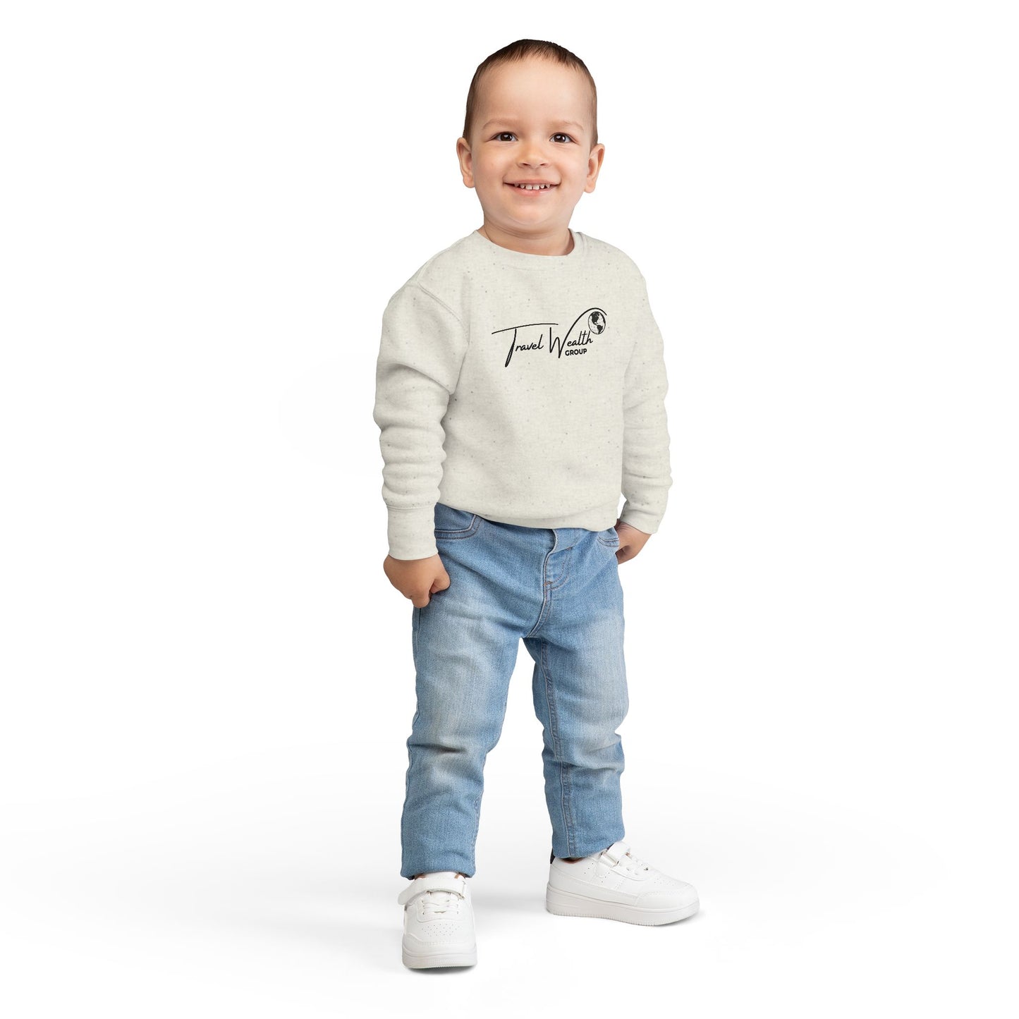 Toddler My mom may talk about travel non-stop Sweatshirt