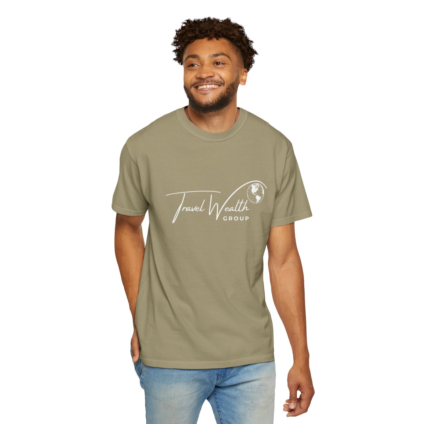 Unisex Garment-Dyed T-shirt I may Talk About Travel Non-Stop