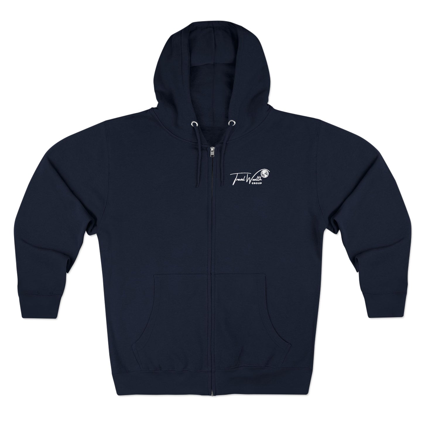 Unisex Zip Hoodie I May talk about travel Non- Stop
