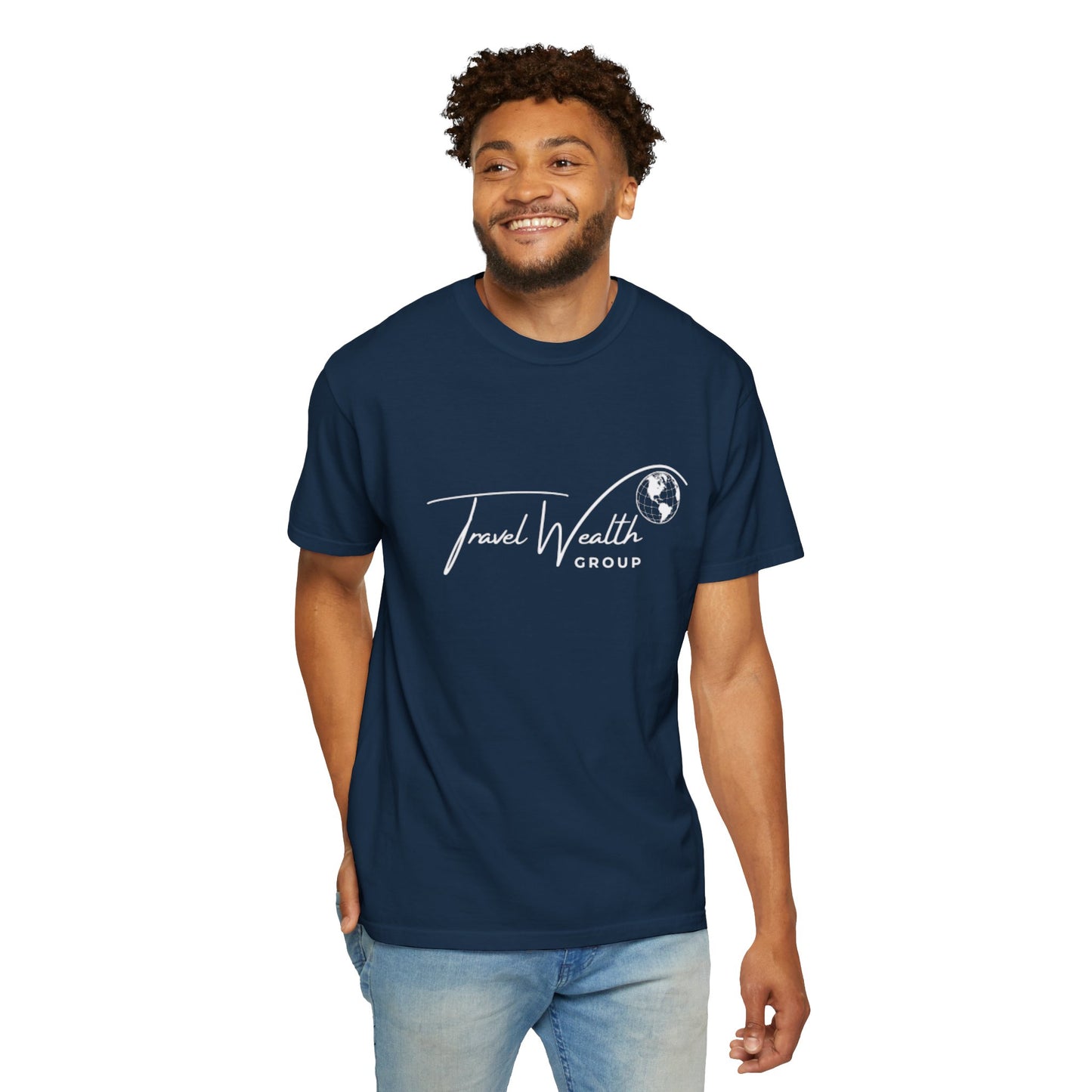 Unisex Garment-Dyed T-shirt I may Talk About Travel Non-Stop