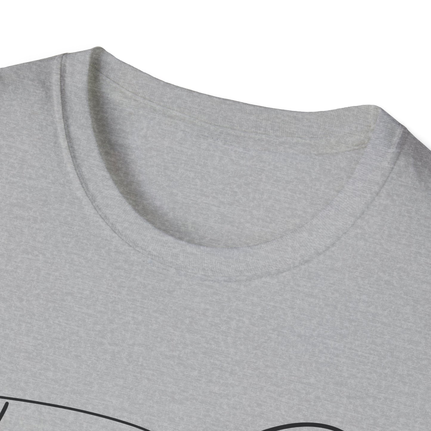 Plain Logo Unisex Softstyle T-Shirt