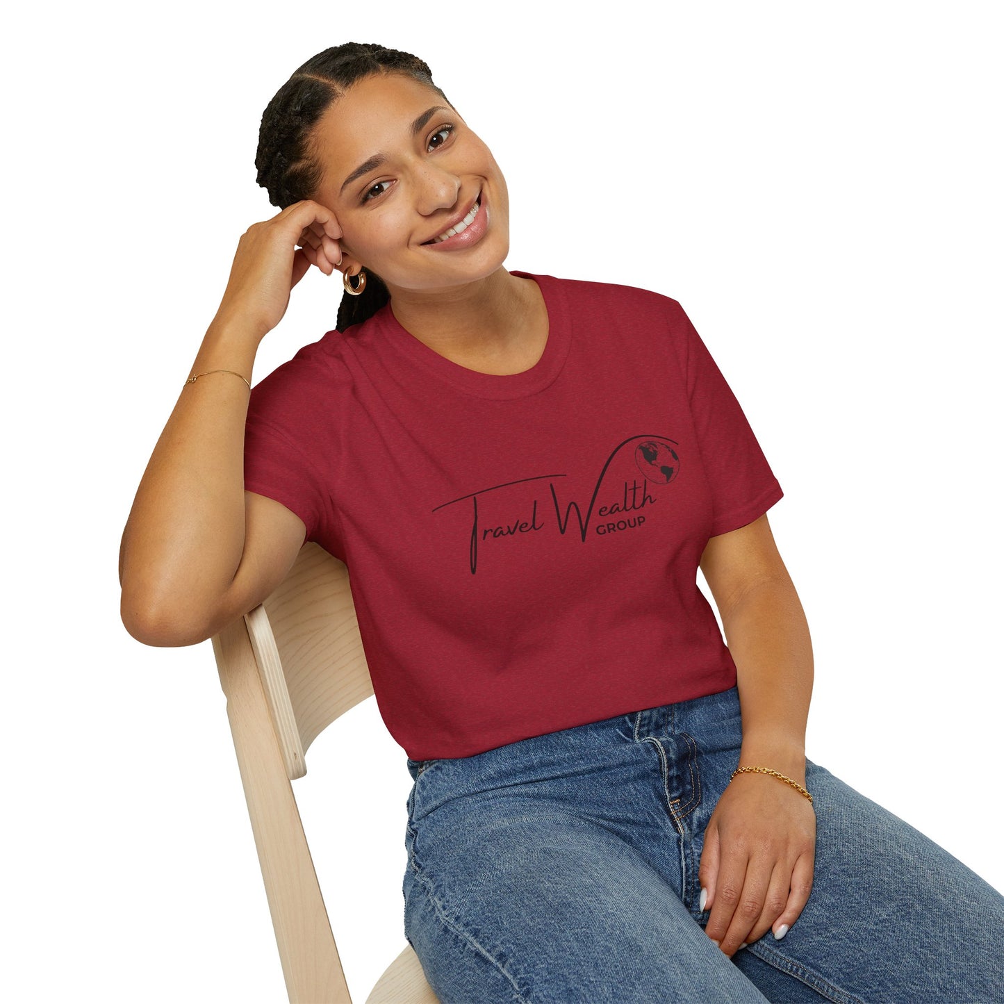 Plain Logo Unisex Softstyle T-Shirt