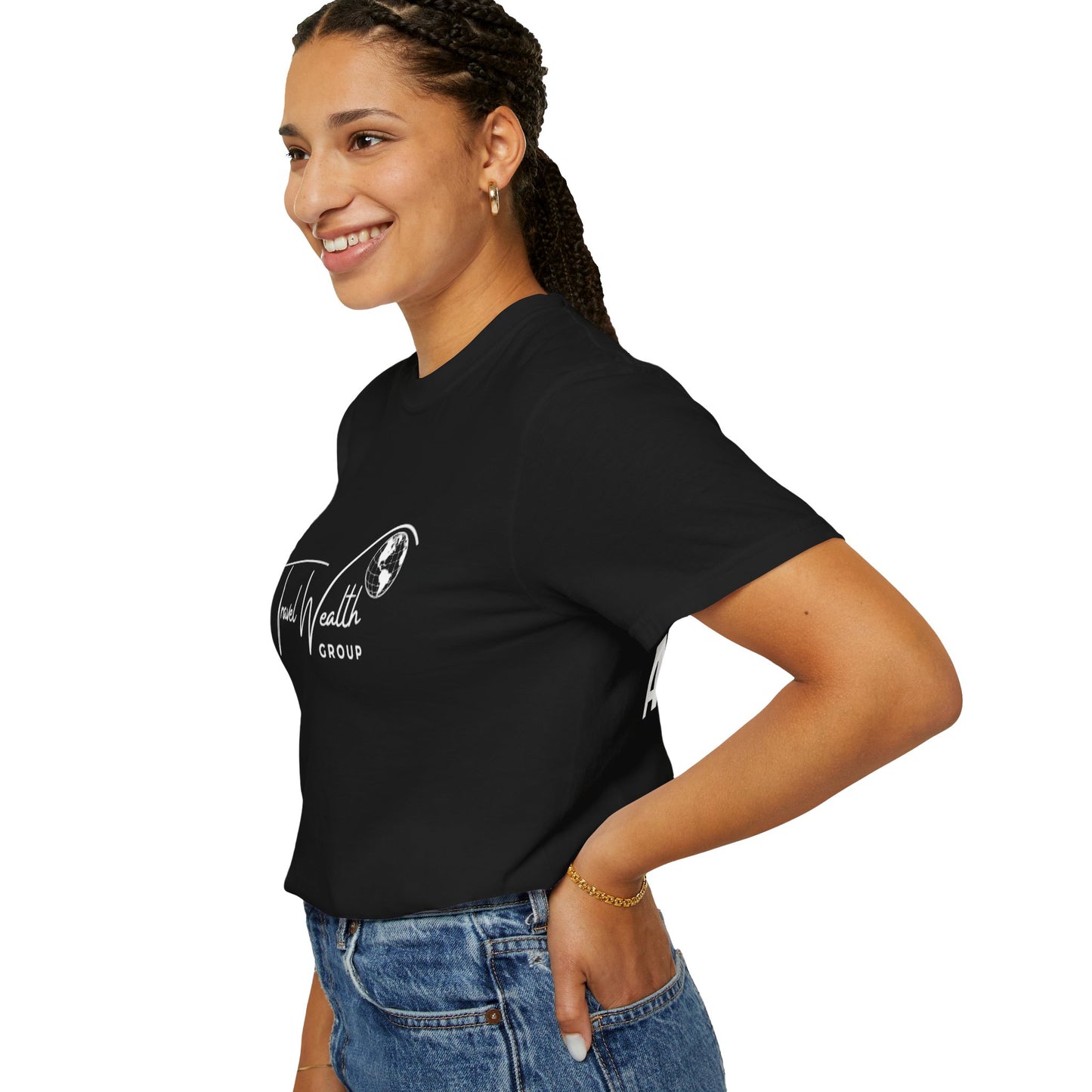 Unisex Garment-Dyed T-shirt I may Talk About Travel Non-Stop