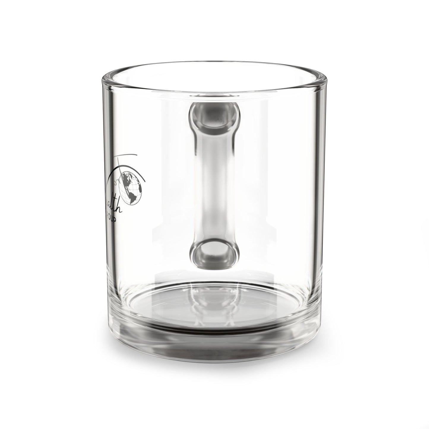 Logo Glass Mug, 10oz