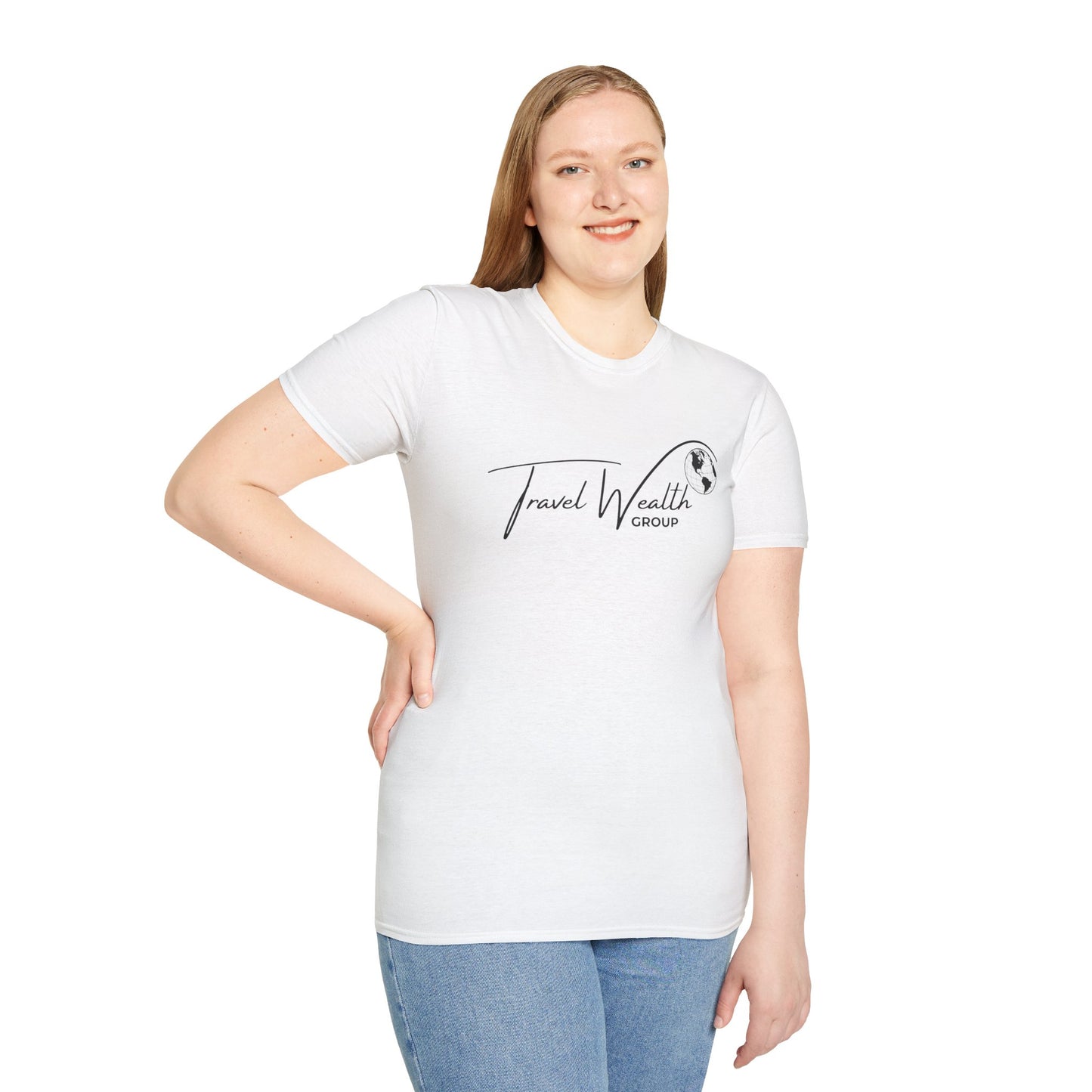 Plain Logo Unisex Softstyle T-Shirt