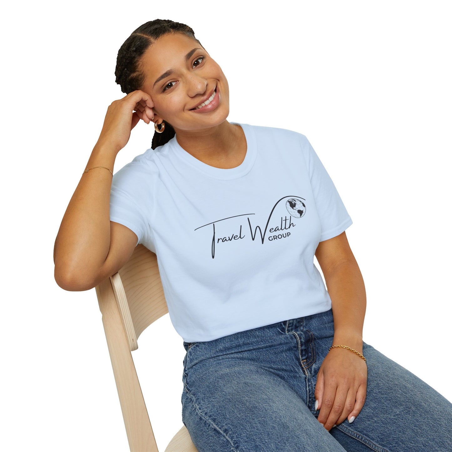 Plain Logo Unisex Softstyle T-Shirt