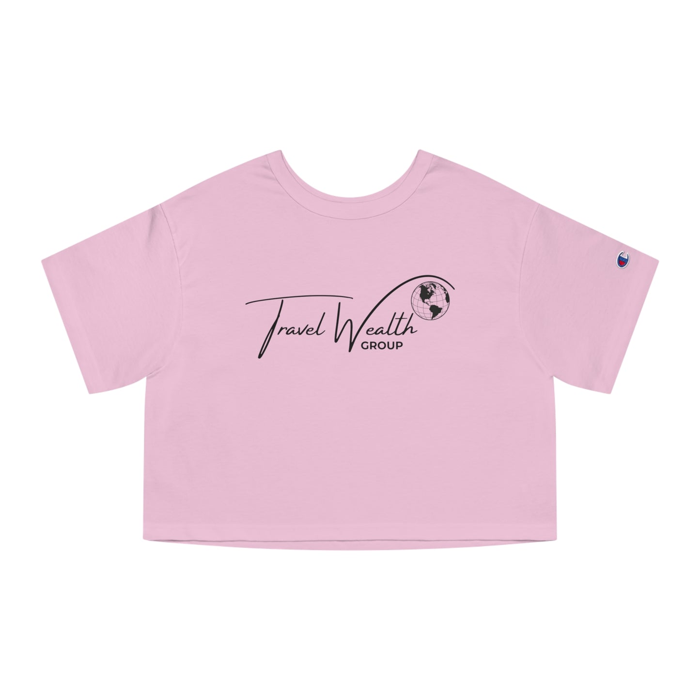 Travel Wealth Group Women's Cropped T-Shirt | Stylish & Trendy Design for Adventurers