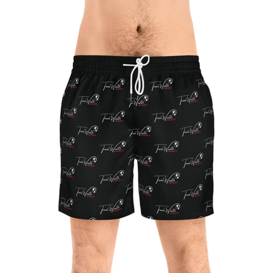 Legacy Logo Men's Mid-Length Swim Shorts (AOP)